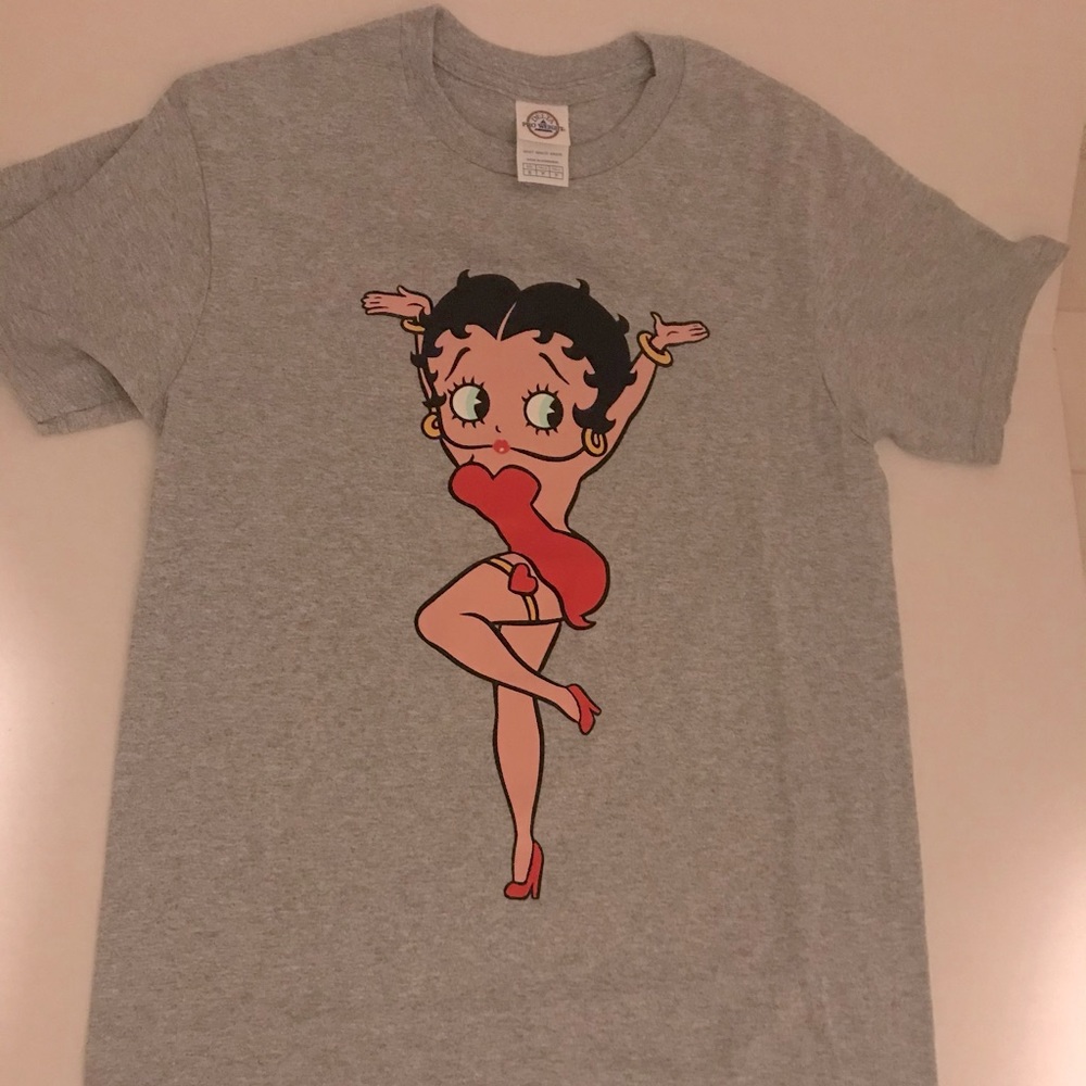 Vintage Betty Boop  Gray T-shirt